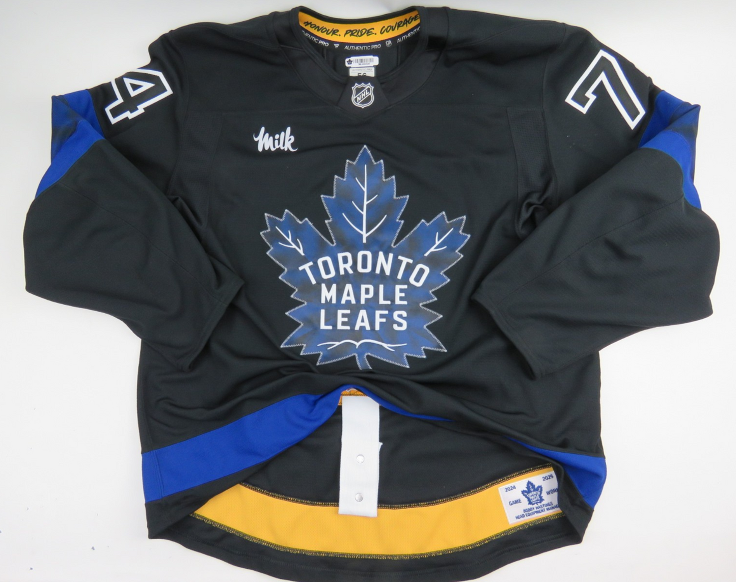 Game Worn Fanatics Toronto Maple Leafs Flipside Next Gen Hockey Jersey McMANN