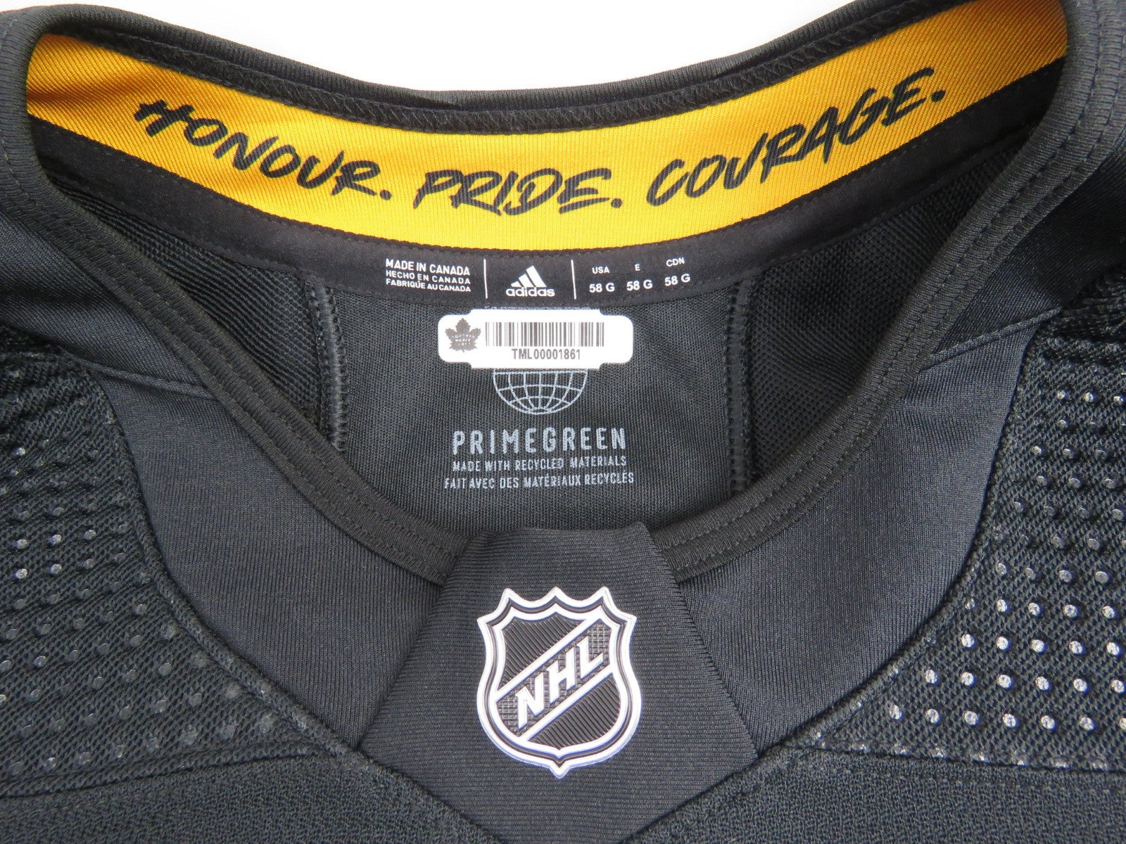 Adidas Toronto Maple Leafs Flipside Next Gen Hockey Game Jersey JONES Goalie Cut