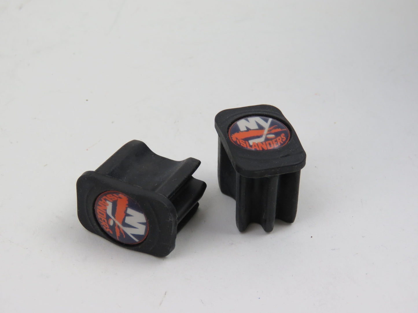 New York Islanders NHL Team Issued Pro Stock Hockey Stick End Cap (1 pair)