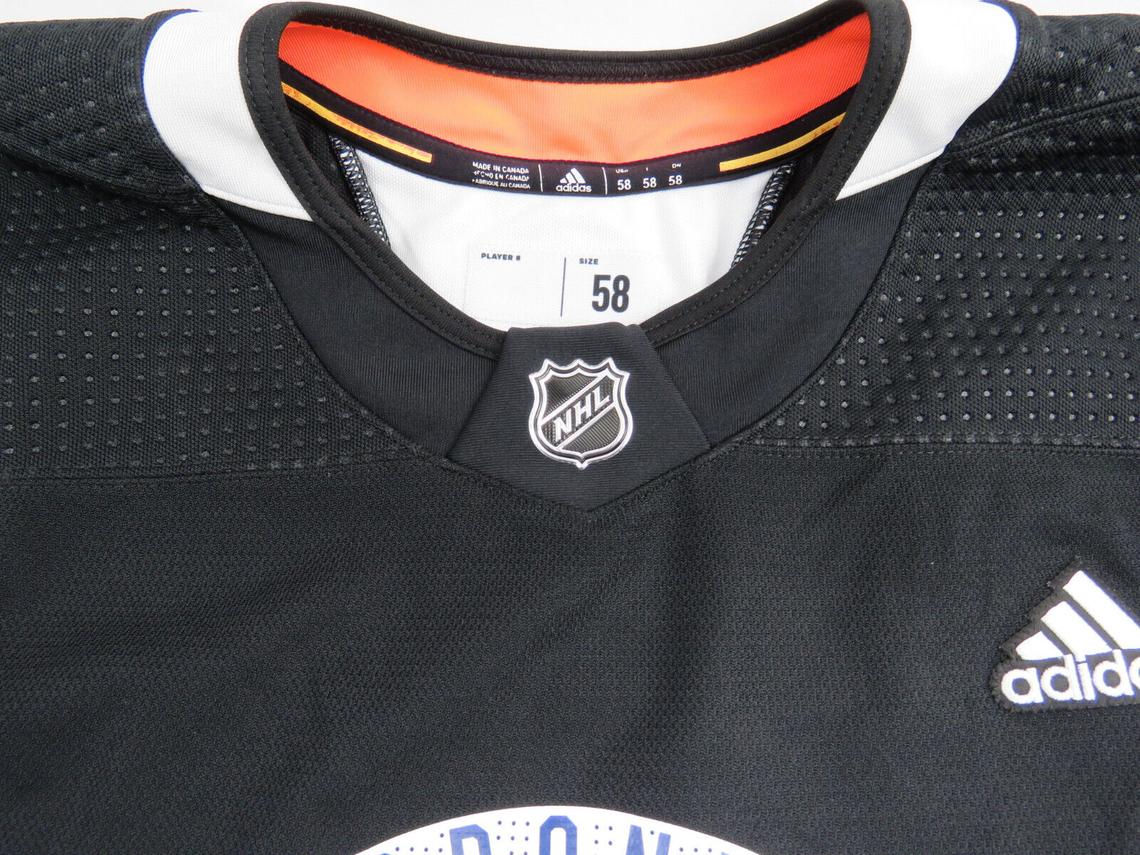 Adidas Toronto Maple Leafs Practice Worn Authentic NHL Hockey Jersey #53 Size 58