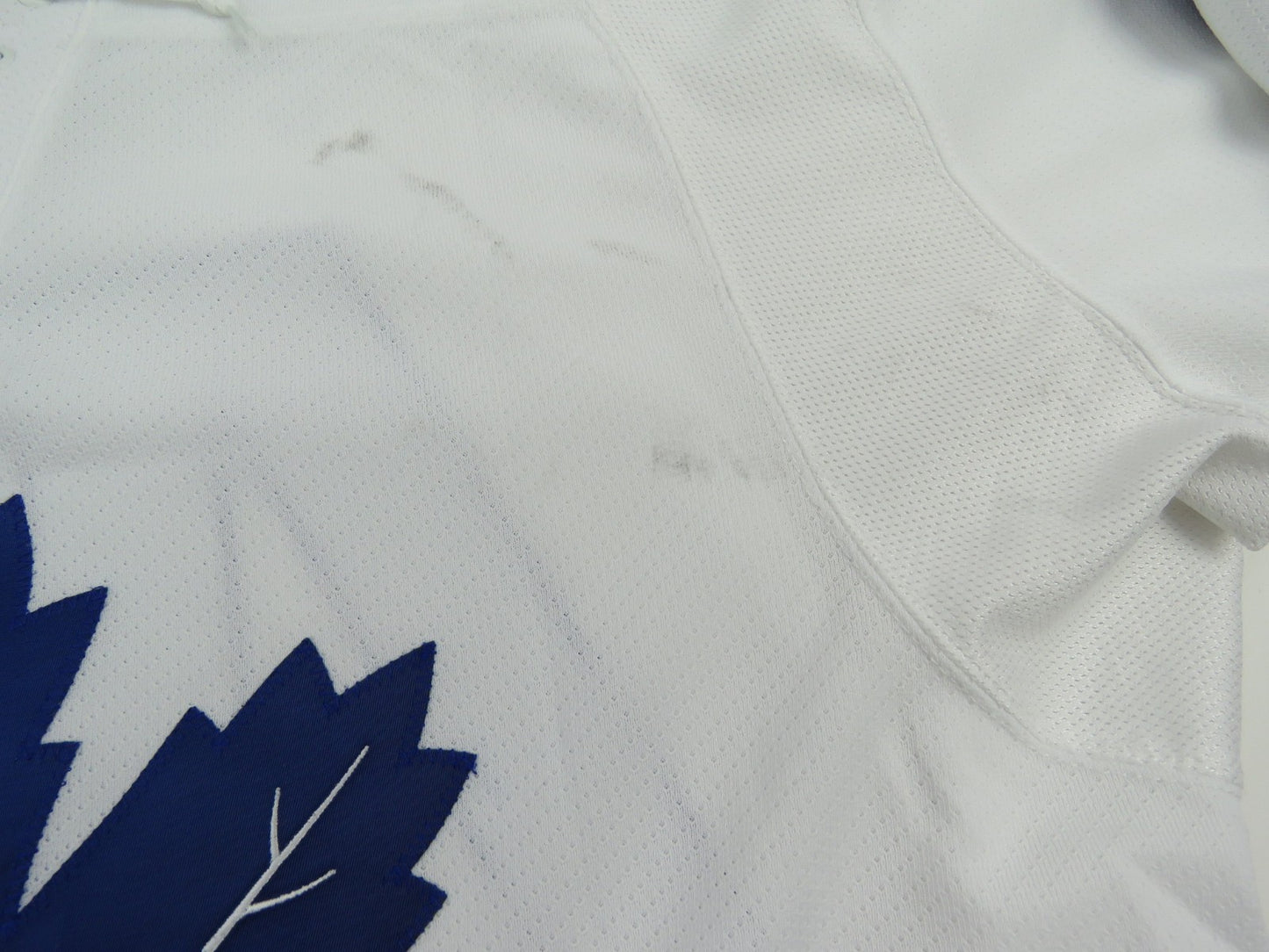 Morgan Rielly 2016-17 Game Worn Toronto Maple Leafs NHL 100th Hockey Jersey LOA
