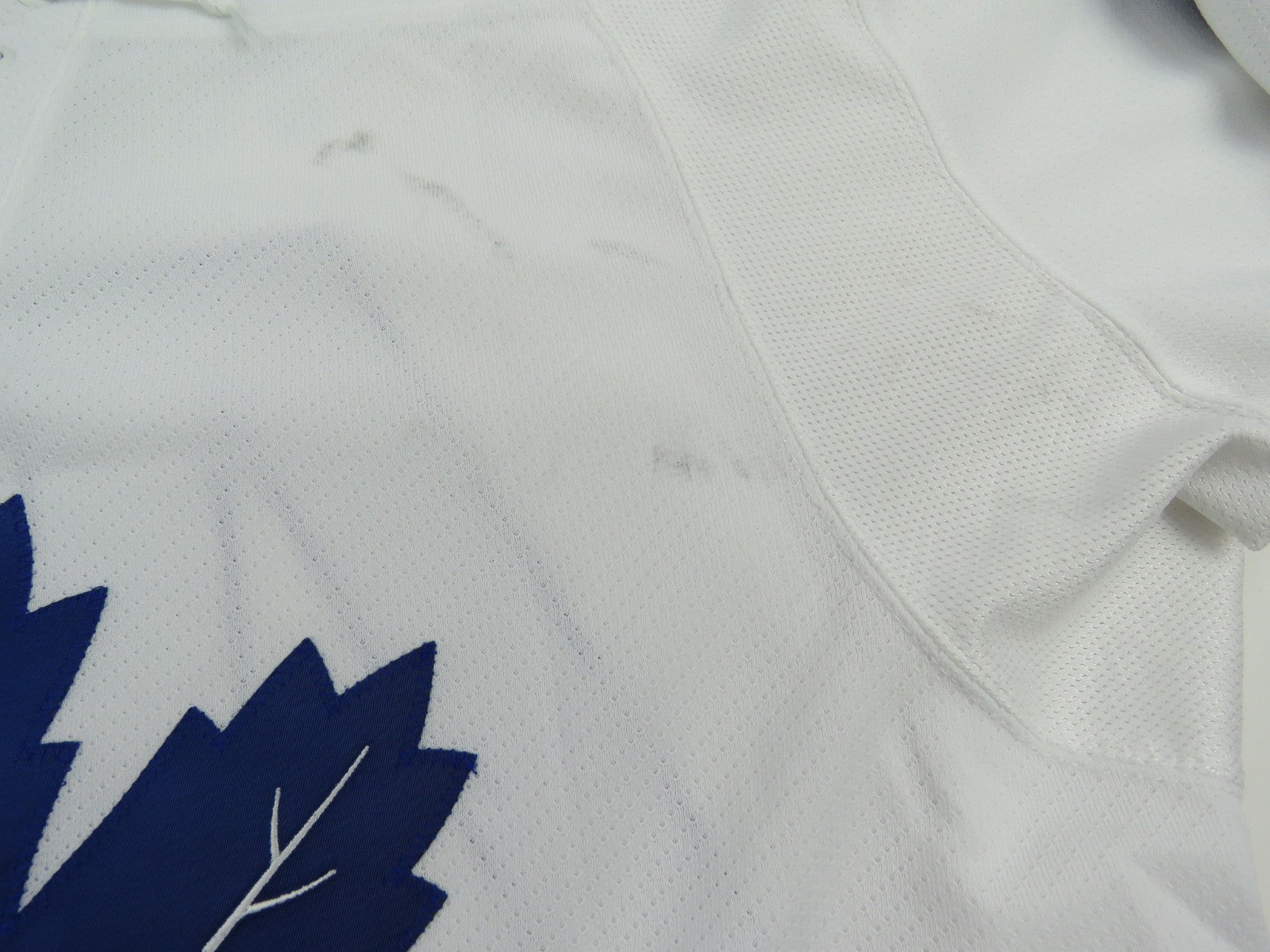 Morgan Rielly 2016-17 Game Worn Toronto Maple Leafs NHL 100th Hockey Jersey LOA
