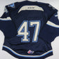 CCM Sherbrooke Phoenix QMJHL Game Worn Authentic Hockey Game Jersey CHL 54 #47