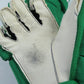Bauer 1S Green Toronto Maple Leafs 'ST PATS' Pro Stock NHL Hockey Gloves 13"