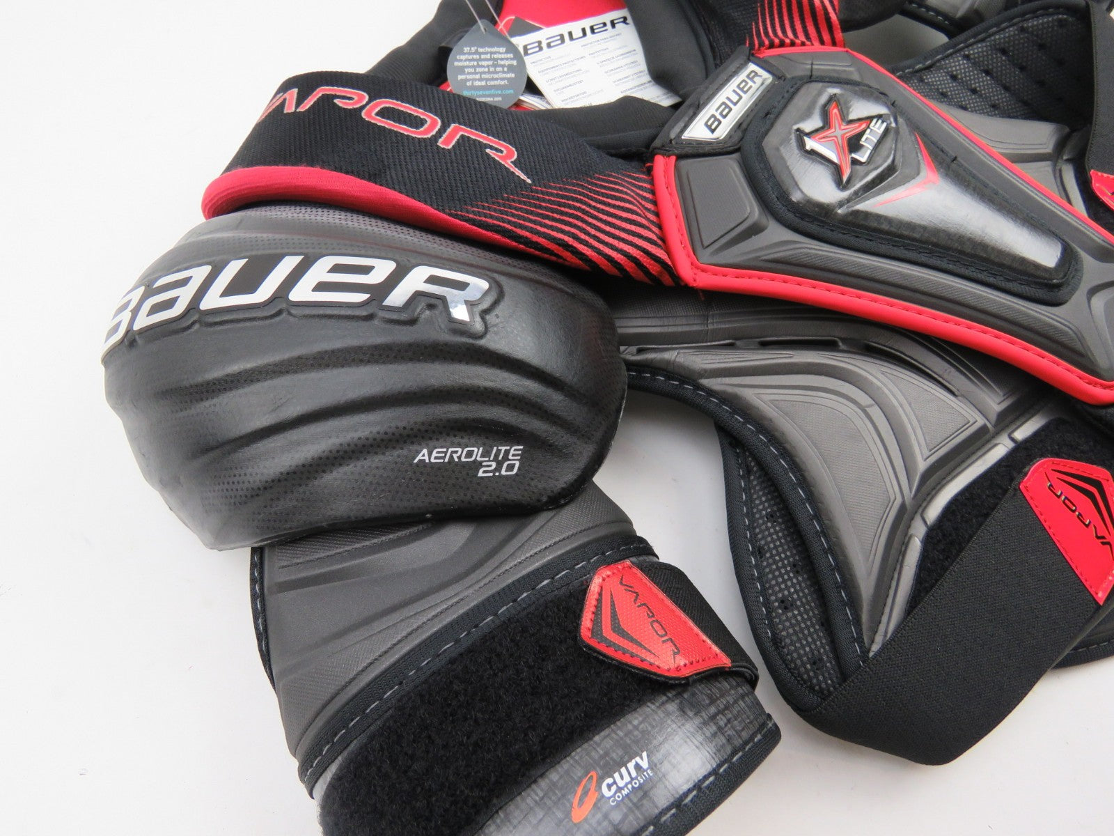 Bauer Vapor 1X Lite NHL Pro Stock Hockey Player Shoulder Pads Senior Size Medium