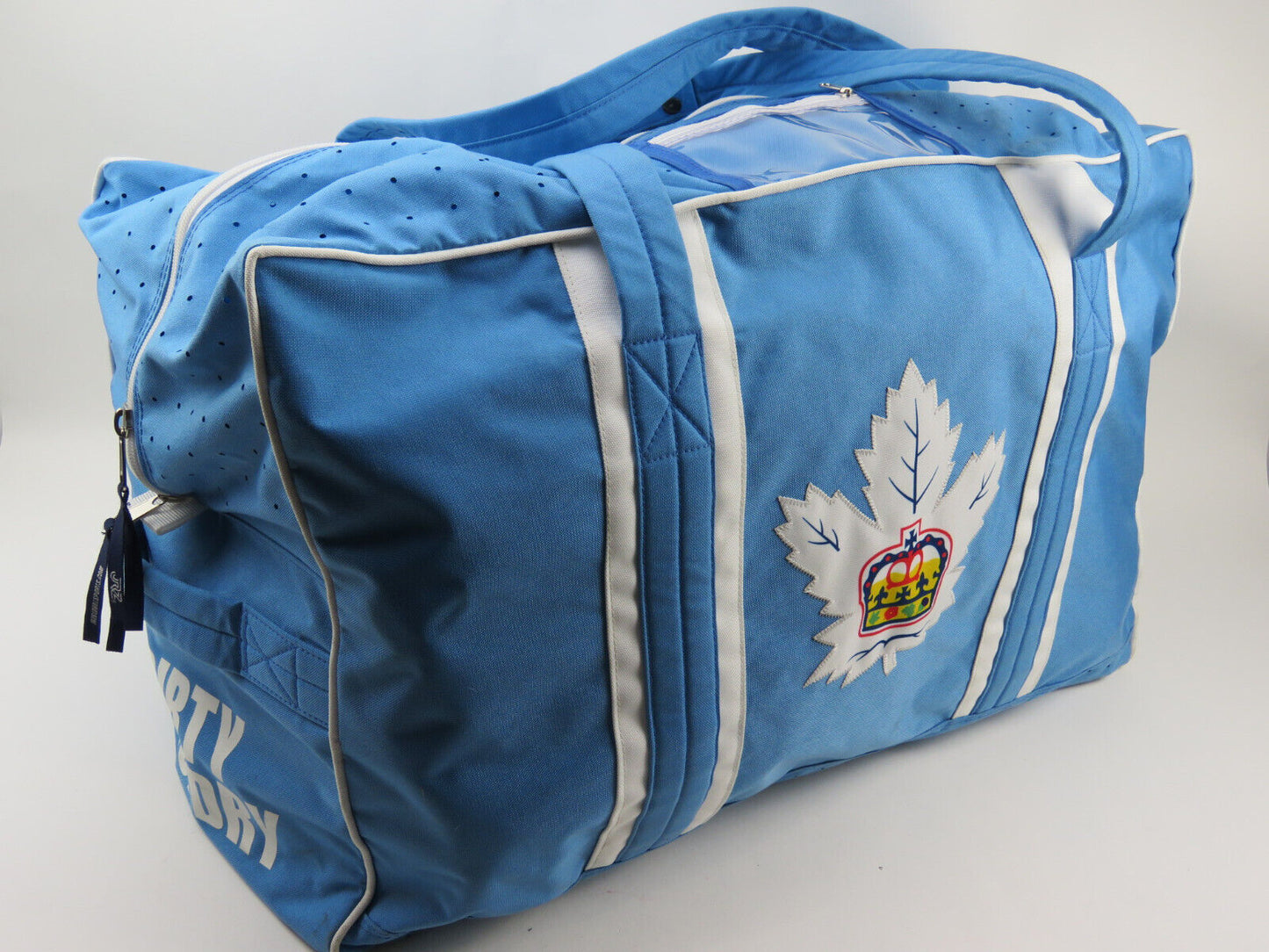 JRZ Toronto Marlies AHL Pro Stock Hockey Team Equipment Bag Player Carolina Blue