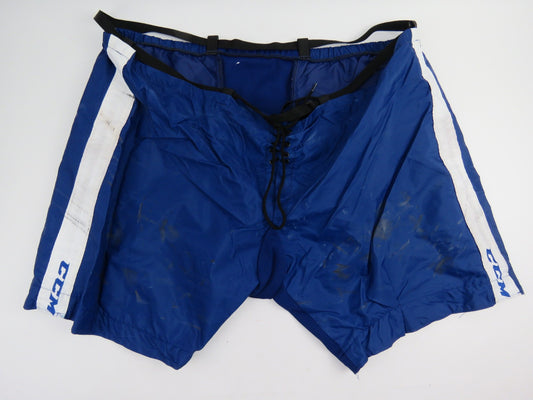 CCM PP10 Toronto Maple Leafs NHL Pro Stock Hockey Pant Shell XL GOALIE MiC
