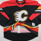 Calgary Flames Reverse Retro 2.0 Team Issued NHL Pro Hockey Jersey 60 GOALIE MiC