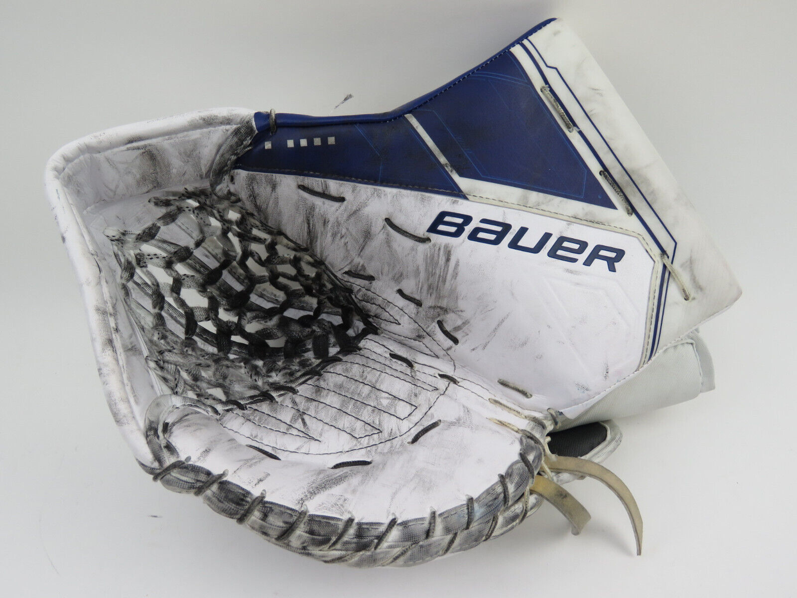 Bauer Supreme MACH Toronto Marlies AHL Pro Stock Hockey Goalie Glove Blocker Set