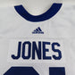 Adidas Toronto Maple Leafs Authentic NHL Hockey Game Jersey White Goalie JONES