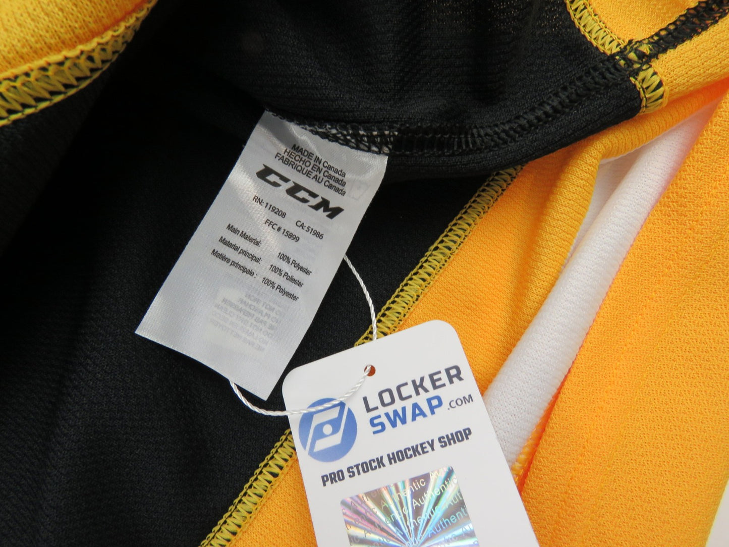 CCM Kingston Frontenacs OHL Pro Stock Game Worn Hockey Jersey #7 COSTANTIO Sz 54