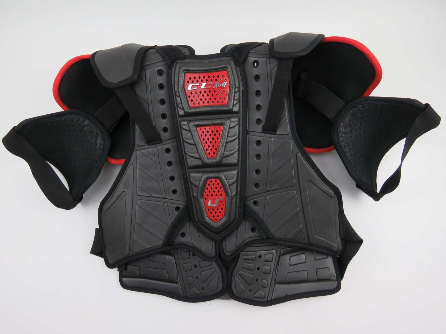 CCM U+ CL NHL Pro Stock Hockey Player Shoulder Pads Protective Size Senior XL