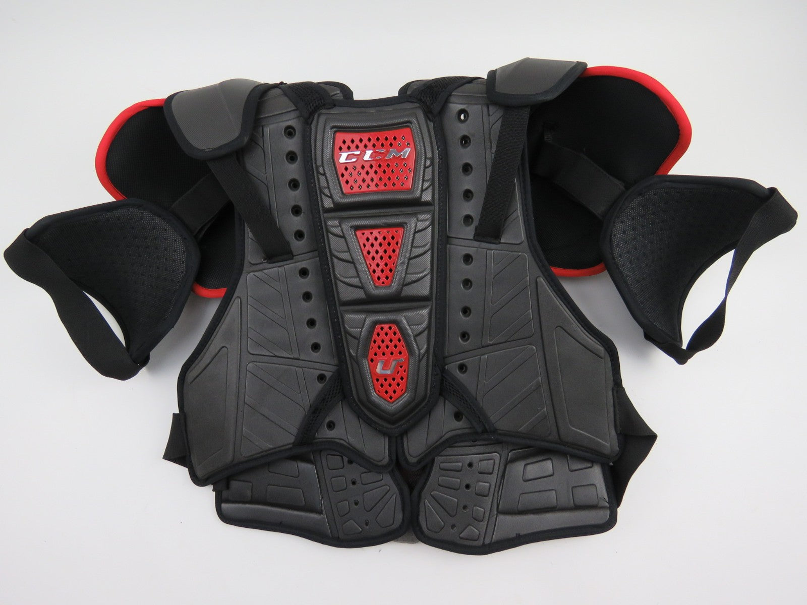 CCM U+ CL NHL Pro Stock Hockey Player Shoulder Pads Protective Size Senior XL