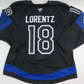 Game Worn Fanatics Toronto Maple Leafs Flipside Next Gen Hockey Jersey LORENTZ