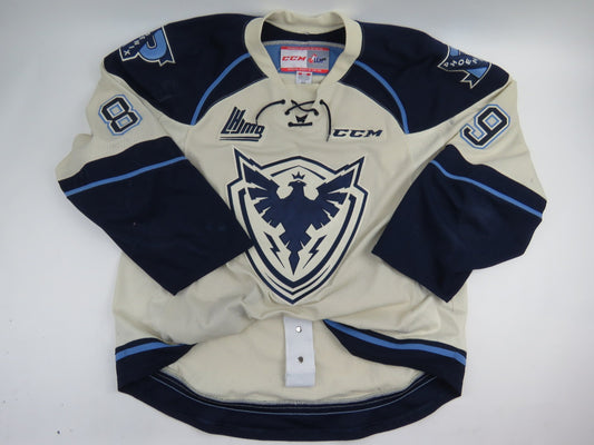 CCM Sherbrooke Phoenix QMJHL Game Worn Authentic Hockey Game Jersey CHL 56 #89