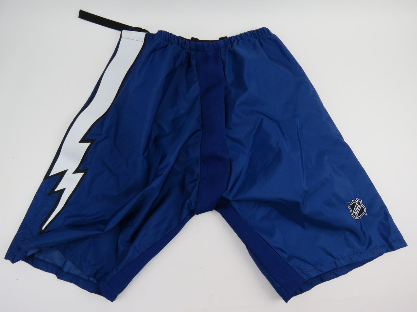 CCM PP10 Tampa Bay Lightning NHL Pro Stock Hockey Player Pant Shell Blue L +1