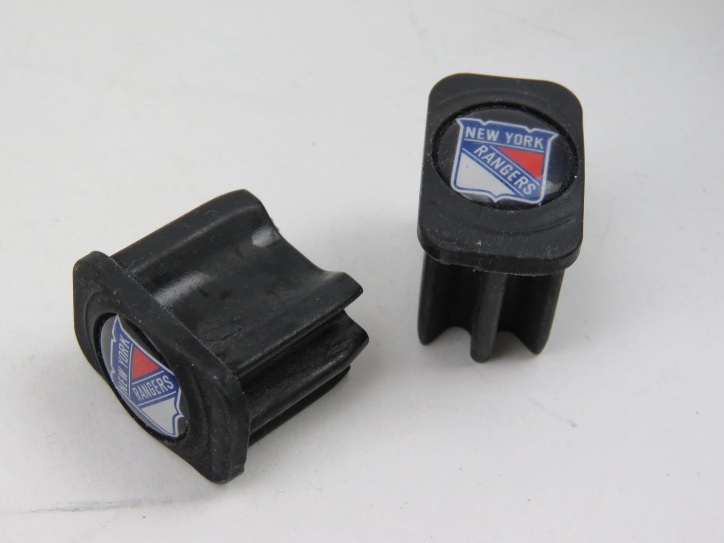 New York Rangers NHL Team Issued Pro Stock Hockey Stick End Cap (1 pair)