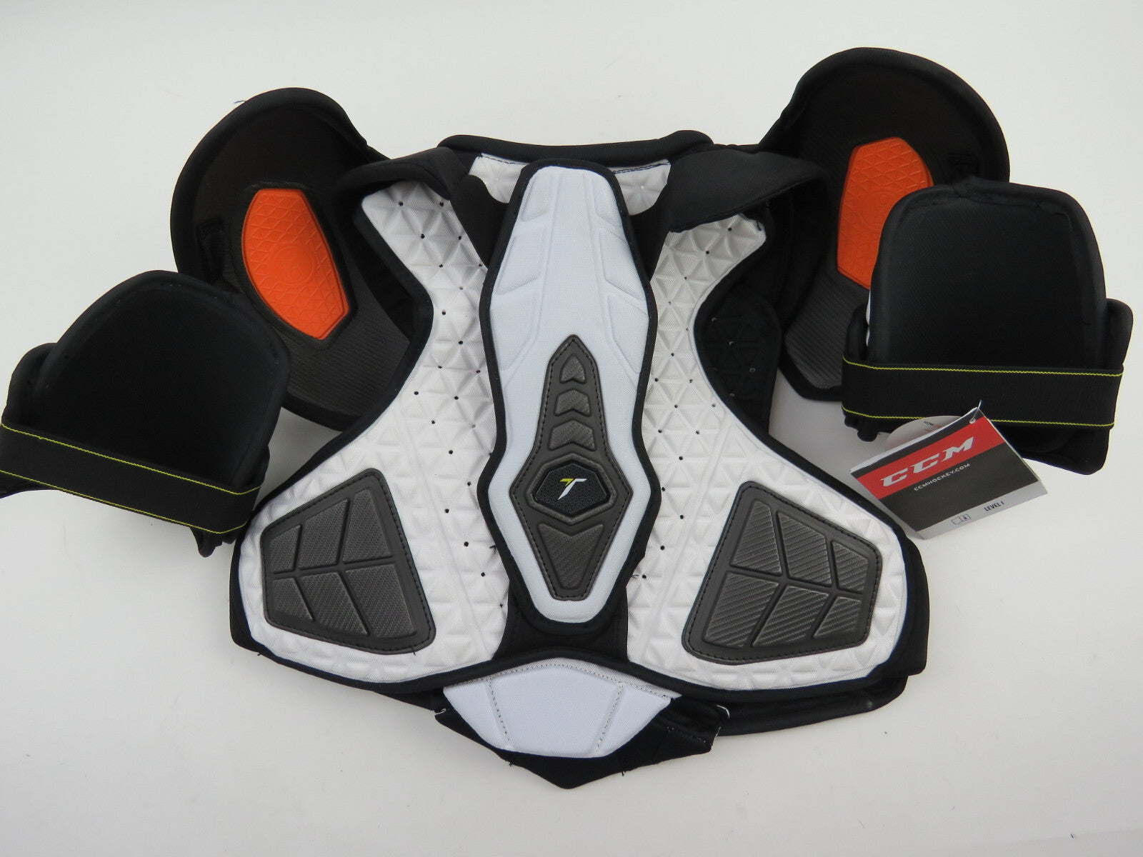 CCM Tacks Pro NHL Pro Stock Hockey Player Shoulder Pads Senior Medium