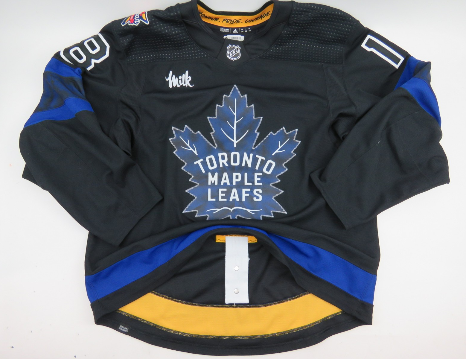 Game Worn Fanatics Toronto Maple Leafs Flipside Next Gen Hockey Jersey GREGOR