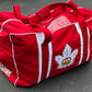 JRZ Toronto Marlies AHL Pro Stock Hockey Team Equipment Travel Bag Player Red