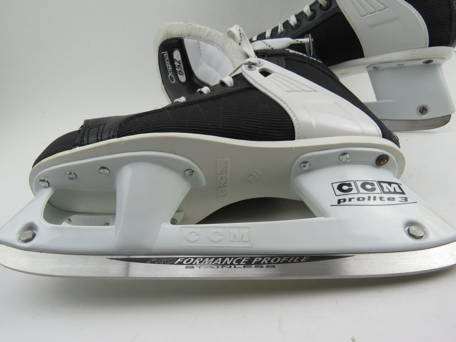 CCM Original TACKS 652 Custom NHL Pro Stock Hockey Player Skates Senior 8.5 MiC