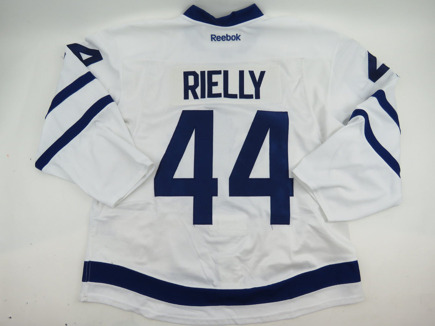 Morgan Rielly 2016-17 Game Worn Toronto Maple Leafs NHL 100th Hockey Jersey LOA