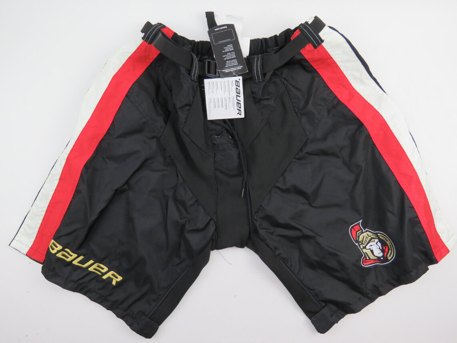 Bauer Ottawa Senators Team Issued NHL Pro Stock Hockey Player Pant Shell XL