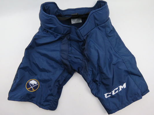 CCM Buffalo Sabres NHL Pro Stock Hockey Player Girdle Pant Shell XL +1" 9K