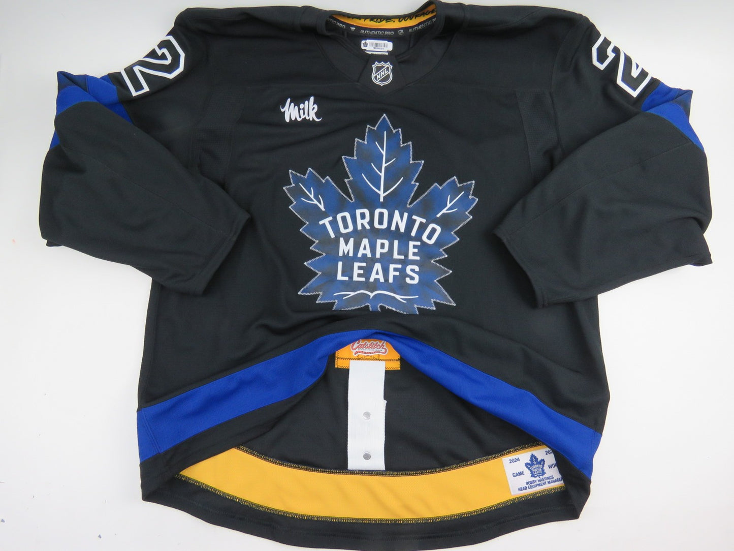 Game Worn Fanatics Toronto Maple Leafs Flipside Next Gen Hockey Jersey BENOIT