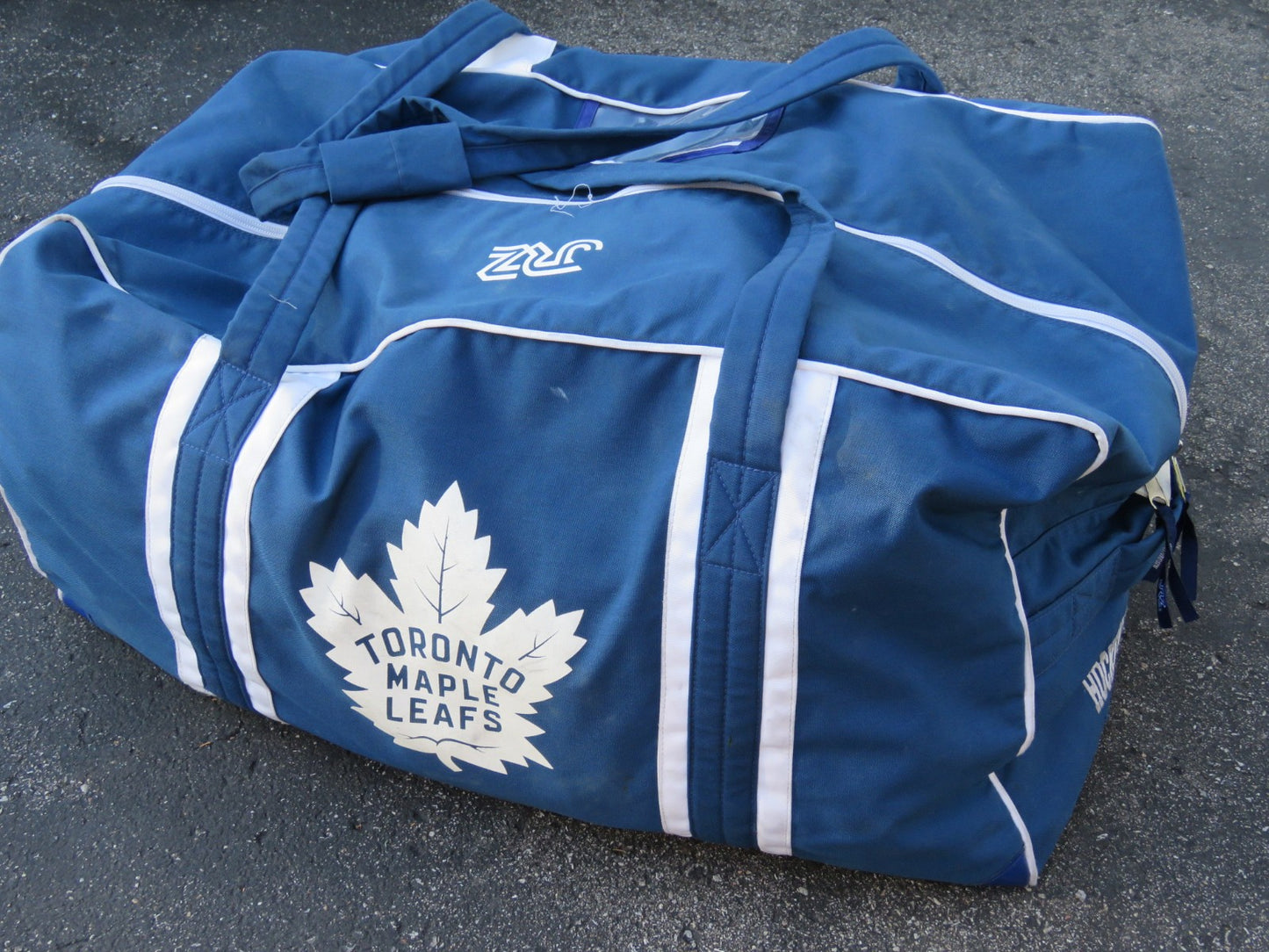 JRZ Toronto Maple Leafs NHL Pro Stock Hockey Equipment Travel Bag Player Blue