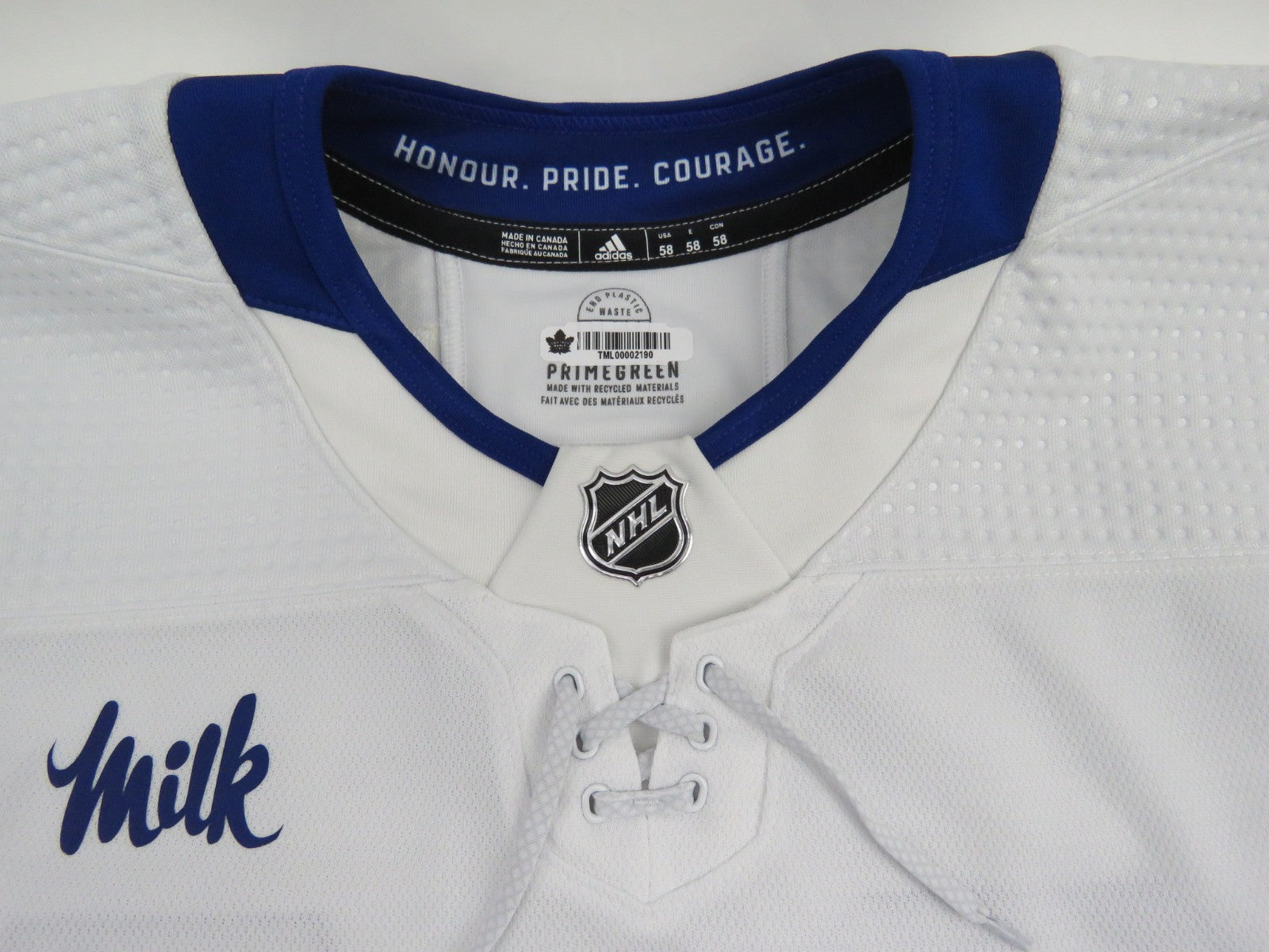 Auston Matthews Adidas Toronto Maple Leafs Game Issued Authentic Hockey Jersey