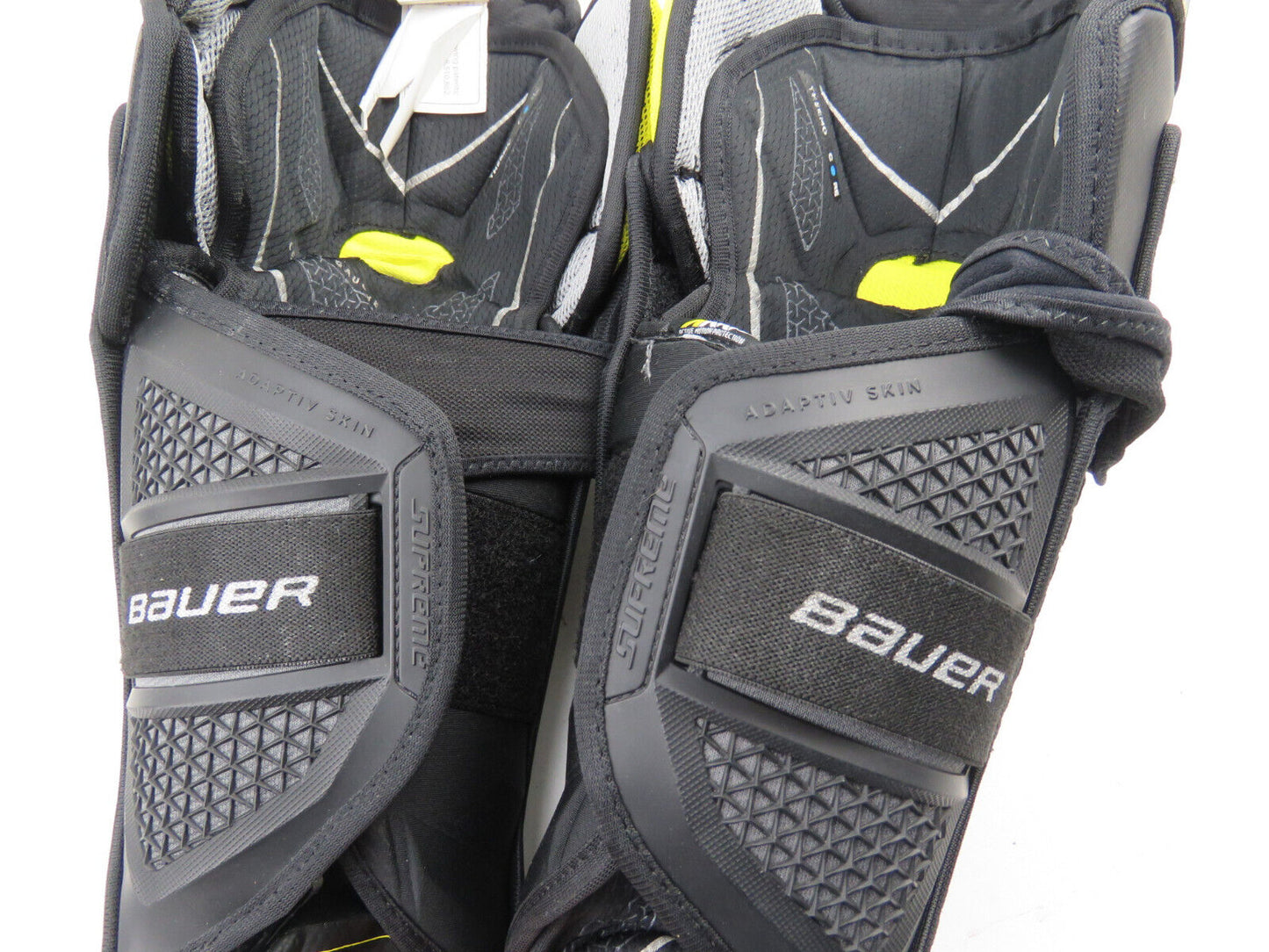 Bauer Supreme UltraSonic NHL Pro Stock Hockey Player Shin Pads Protective 14"