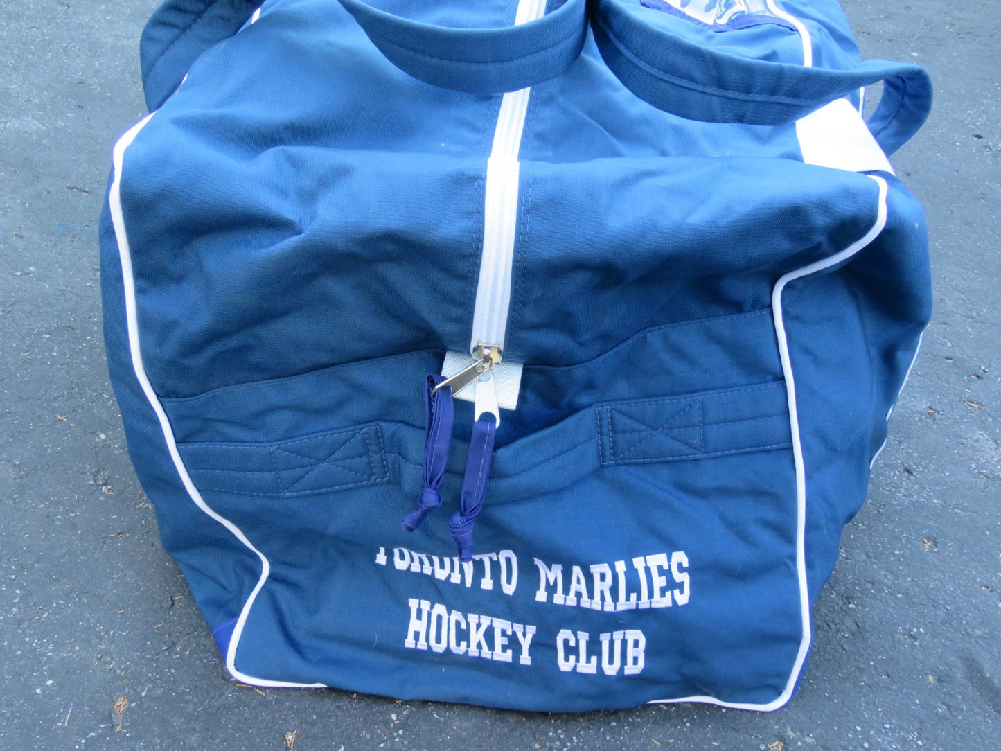 JRZ Toronto Marlies AHL Leafs Pro Stock Hockey Team Equipment Travel Bag Player
