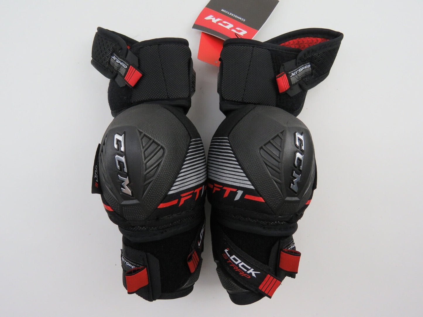 CCM JetSpeed FT1 NHL Pro Stock Hockey Player Elbow Pads Protective Senior Small