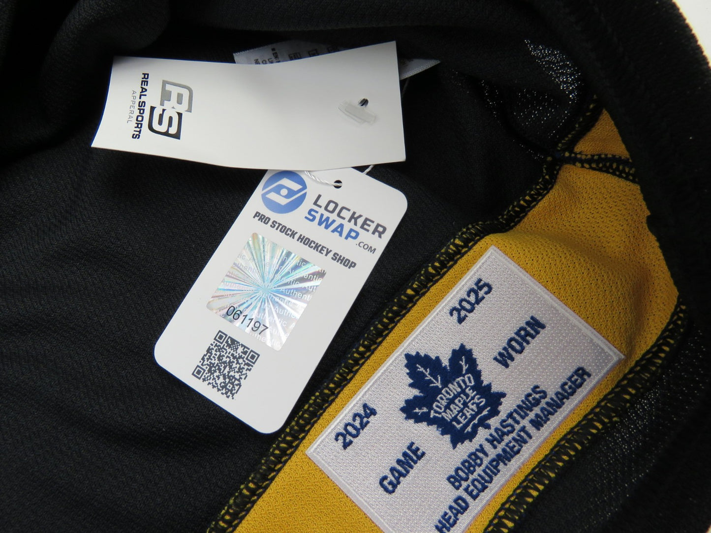 Game Worn Fanatics Toronto Maple Leafs Flipside Next Gen Hockey Jersey ROBERTSON