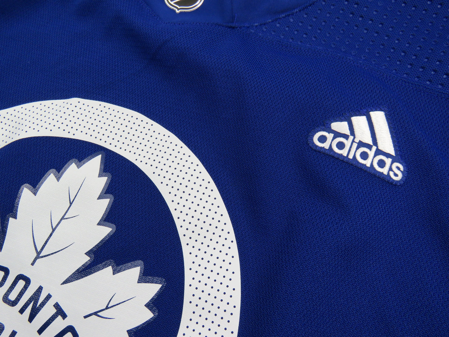 Adidas Toronto Maple Leafs 2018 Stadium Series NHL Hockey Practice Worn Jersey 58