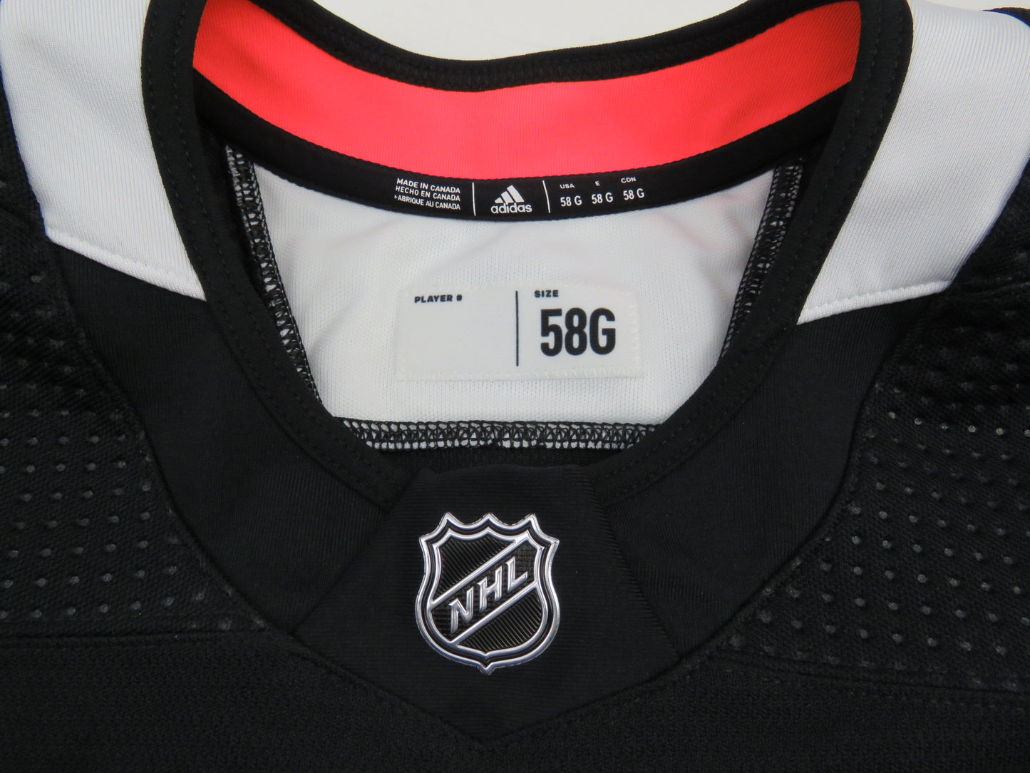 Adidas Toronto Maple Leafs 2018 Stadium Series NHL Hockey Practice Worn Jersey 58 GOALIE
