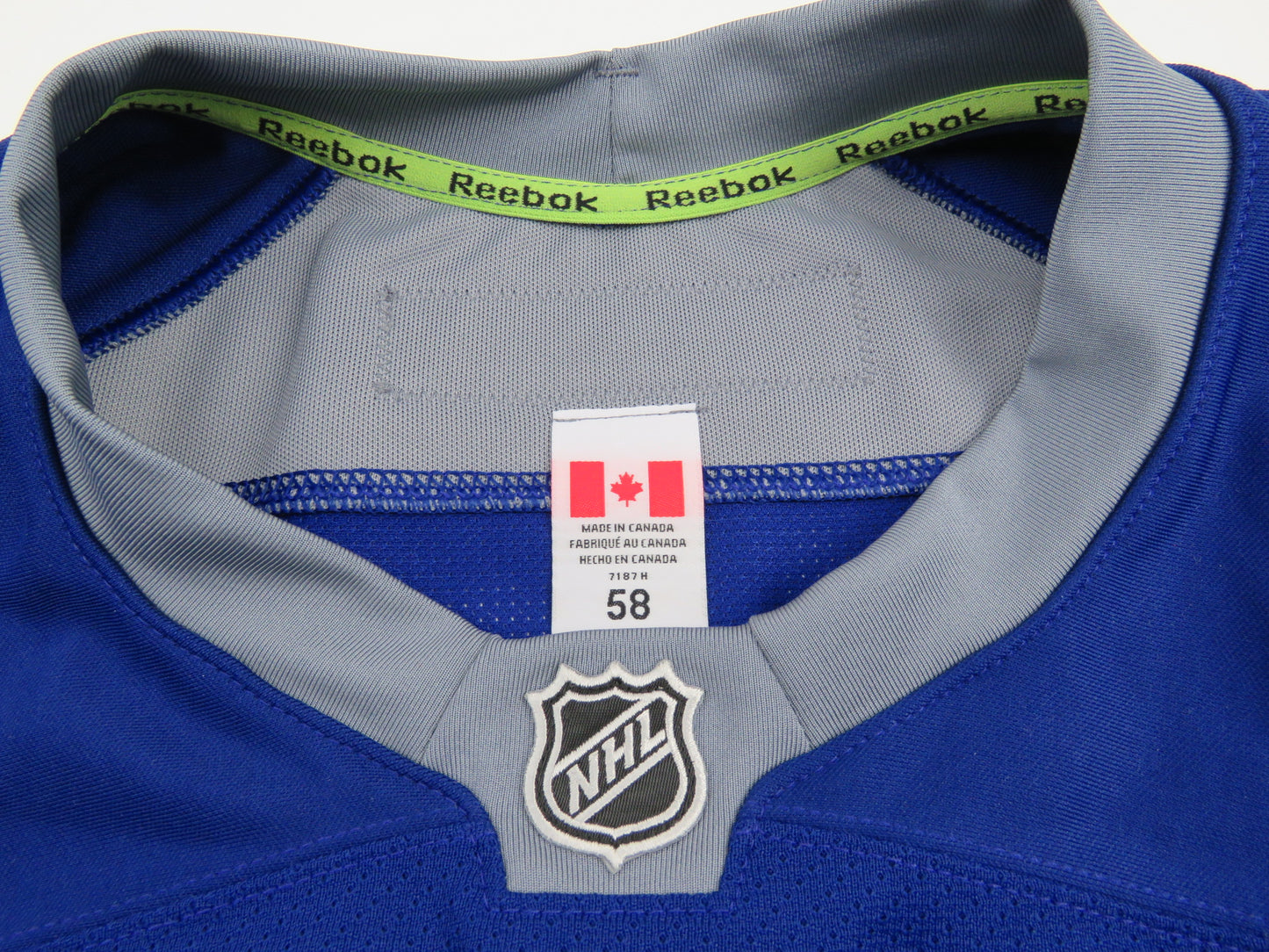 Copy of Toronto Maple Leafs 2017 Centennial Classic Game Issued NHL Hockey Practice Jersey 58