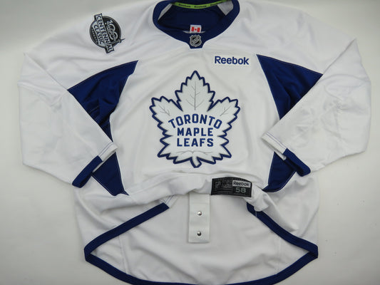 Toronto Maple Leafs 2017 Centennial Classic Game Issued NHL Hockey Practice Jersey 58