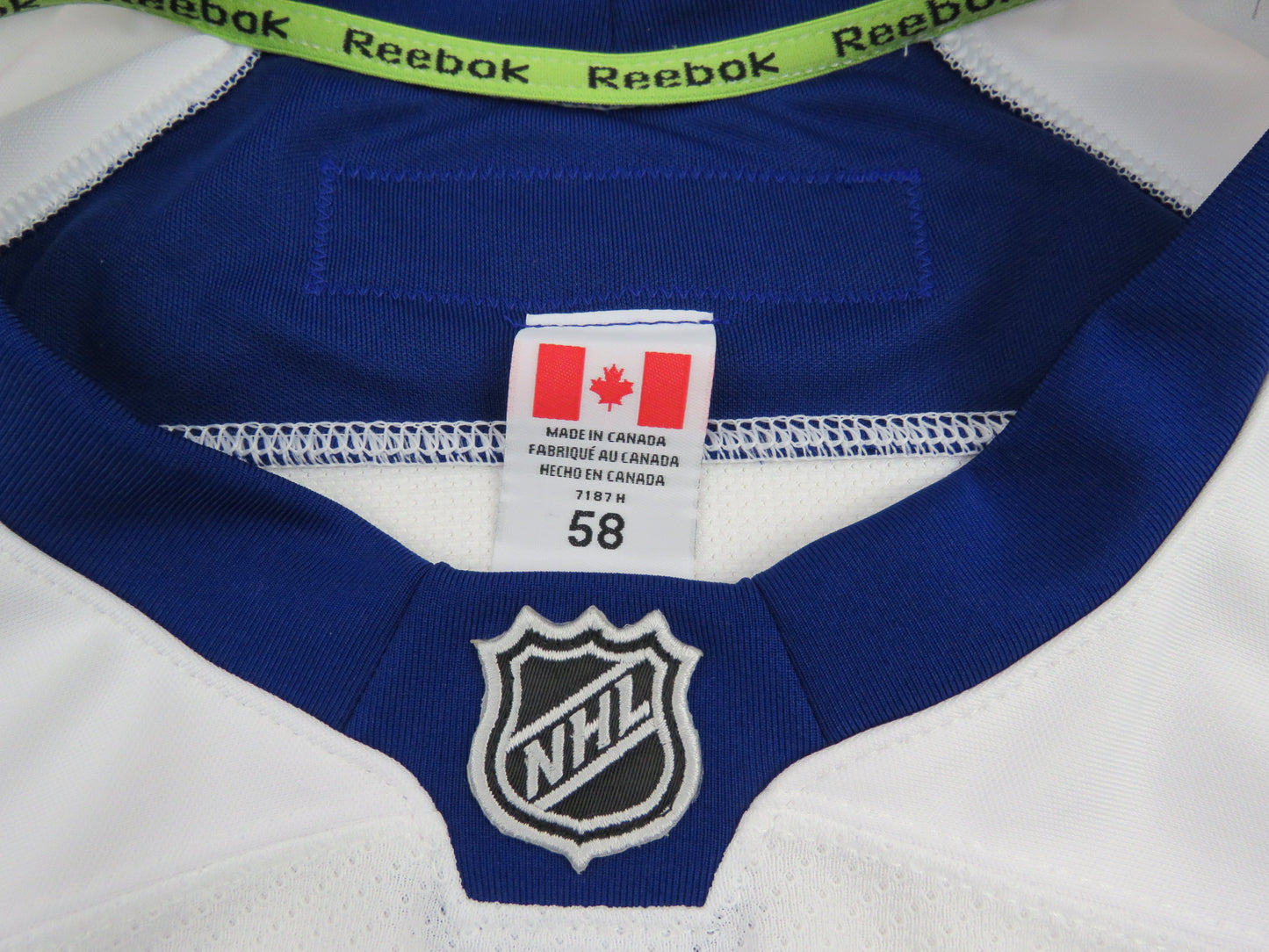 Toronto Maple Leafs 2017 Centennial Classic Game Issued NHL Hockey Practice Jersey 58