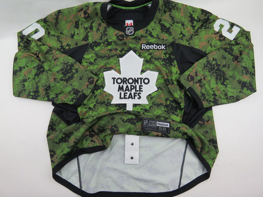 Team Issued Toronto Maple Leafs Retro 3rd Pro Stock NHL Hockey Game Jersey  54