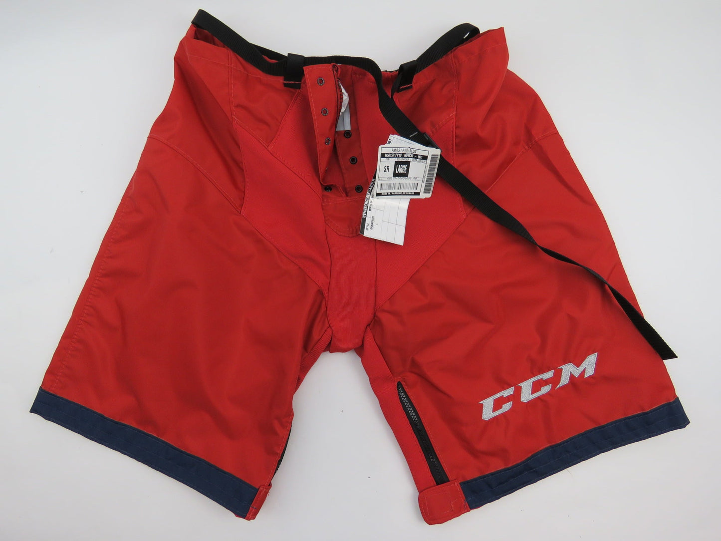 CCM Columbus Blue Jackets NHL Pro Stock Hockey Player Pant Shell Large