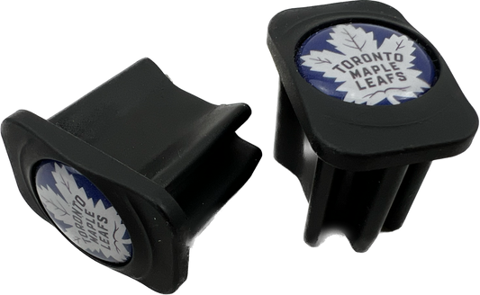 (2 pack) Warrior Toronto Maple Leafs NHL Pro Stock Hockey Stick End Cap